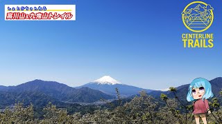 【CenterLineTrails/JR中央線沿い】高川山＆九鬼山トレランコースを紹介！【美しい富士山を望む】