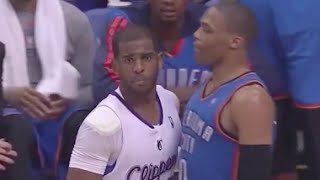 Russell Westbrook Exposes Chris Paul's Overrated Defense - 2014 NBA WCSF