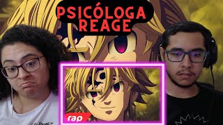 Psicóloga não Otaku Reage Rap do Meliodas (Nanatsu no Taizai) - EU SOU O CAPITÃO | NERD HITS