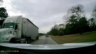 Dash Cam Drive through Prosperity, South Carolina