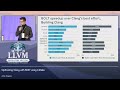 2022 LLVM Dev Mtg: Optimizing Clang with BOLT using CMake