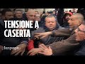 Terra dei fuochi, tensione a Caserta all'arrivo di Matteo Salvini