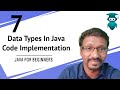 Data Types In Java | Primitive & Non-Primitive | Code Implementation