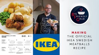 Making the official IKEA Swedish Meatballs Recipe