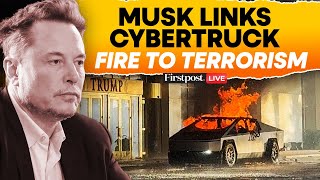 LIVE: Tesla Cybertruck Explodes Outside Trump's Las Vegas Hotel, Killing One