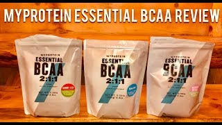 Honest Reviews: Myprotein Essential BCAA (Supplement Review)