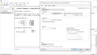 New in Stata 16: Precision and sample-size analysis for confidence intervals
