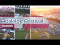 Roskilde Festival 2024 | 4K Sunset Drone Flight Over Roskilde Festival | Stunning Aerial Views