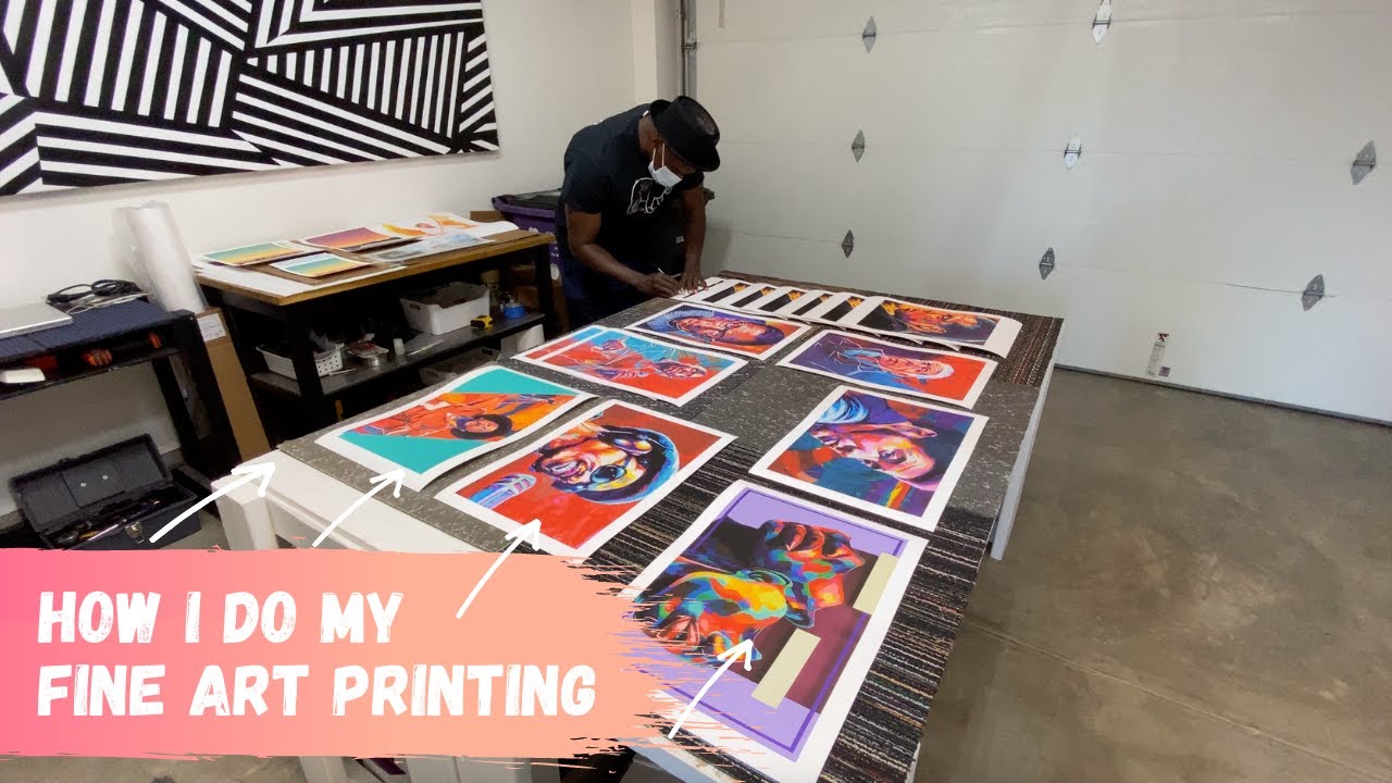 How I Do My Fine Art Printing Process (how To Make Prints Of Your Art ...