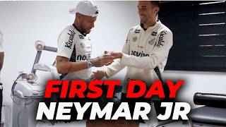 Neymar’s FIRST DAY back with Brazil after World Cup call-up