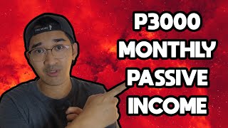 How I generate P3,000 in passive income per month (2022 Dividends)