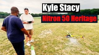 Kyle Stacy flying NITRON 50 Heritage at Spring Fling 2026