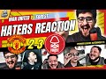 MAN UNITED HATERS & RIVALS REACTION TO MAN UNITED 2-3 FOREST | 24/25 PREMIER LEAGUE