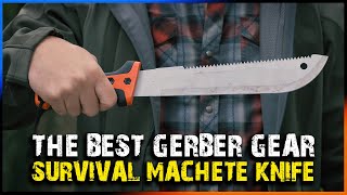 The BEST Gerber Gear Survival Machete Knife (Best Machete 2023)