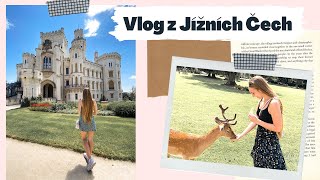 Vlog z Jížních Čech I zámek Hluboká nad Vltavou, zámek Blatná a krmení daňků