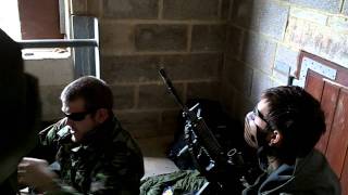 The tower block, Reaper avoiding sniper rounds