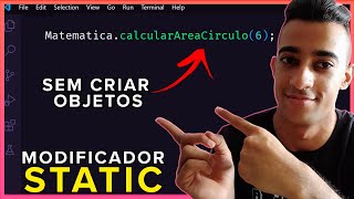 Atributos e métodos estáticos (static) - Curso Java POO Aula #16