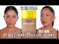 *new* SUPERGOOP! PROTECT(TINT) SPF SKIN TINT REVIEW +12HR WEAR TEST *oily skin*| MagdalineJanet