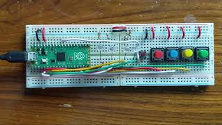 Simon Game on Raspberrypi Pico