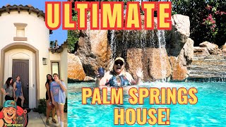 Did we find the BEST Palm Springs Rental House EVER? Luxury Pool, Spa & Private Movie Theater!!