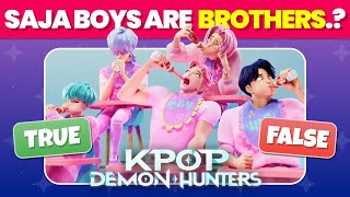 Only True Fans Can Get Them All Right! 😈🏆 | Ultimate KPop Demon Hunters Quiz #92