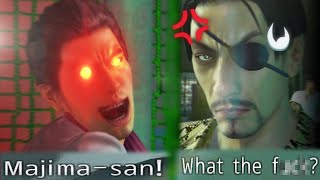 Yakuza Kiwami but Kiryu and Majima's roles are reversed and faces are fixed