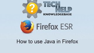 How to use Java in Firefox