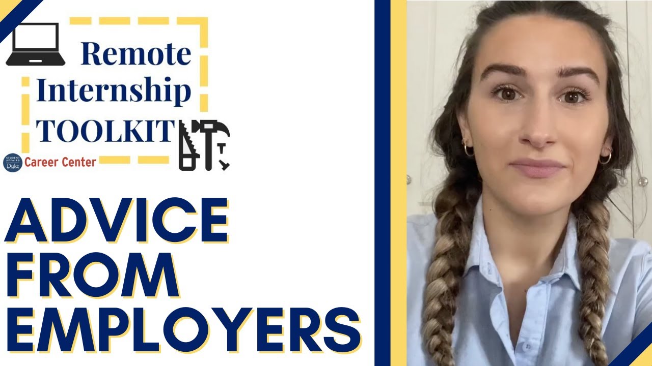 Remote Internship Toolkit Employer Advice Marisa From Veeva Systems