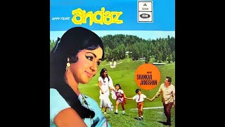 zindagi ek safar hai suhana yahan kal kya ho kisne jaana karaoke-andaz-1971-kishore kumar