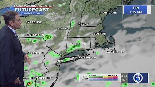 FORECAST: Isolated to scattered showers, storms possible Thursday and Friday