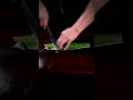 How to carving spring onions cutting skills #carving #food #shorts