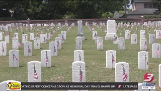 Wilmington National Cemetery honors fallen Veterans ahead of Memorial Day