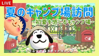 【ポケ森】テーマを決めてレイアウト！視聴者さんのキャンプ場訪問ライブ配信！【雑談/どうぶつの森ポケットキャンプ】