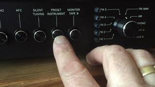 Vintage Philips Receiver 22ah777 a little test