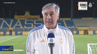 Entrevista a ANCELOTTI en Real Madrid Conecta (13/01/22) Supercopa España