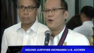 Why PNoy backs greater US presence in PH