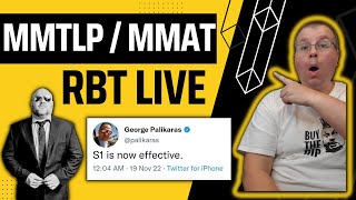 MMAT MMTLP DOUBLE SHORT SQUEEZE LIVE STREAM WITH RIGHT BRAIN TRADER | NEXTBRIDGE DIVIDEND