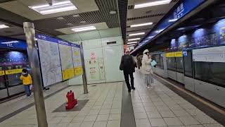 Taipei - Nangang (BL22) - Platform  #mrt #green  #taipei #bannan #nangang