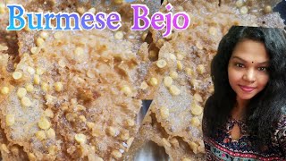 Burmese Bejo /pejo /in Tamil recipe