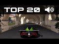 TOP 20 BEST SOUNDING CARS 🔊 | Forza Motorsport | Blow Offs, Crackles & Screaming Engines