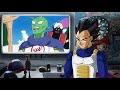 Vegeta Reacts To Piccolo Vs Kami RAP BATTLE! (DBZ Parody)