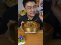 【巨愛吃的周黑鴨】一起幹飯吧，蟹黃蟹腿肉肉片燒茄子拌飯加碳烤牛肋排 吃饭 food foodie 美食 小吃