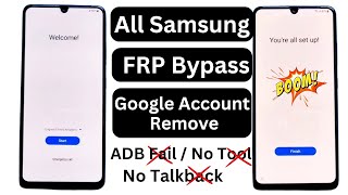 Samsung FRP Bypass New Method 2025 👉 | Samsung Google Account Remove | Samsung Frp Unlock / No *#0*#