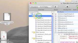 iPhone tutorial database programming part 1
