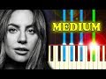IS THAT ALRIGHT? from A STAR IS BORN - Piano Tutorial