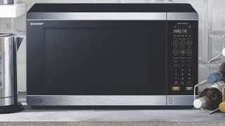 Sharp 32L 1200W Flatbed Microwave S/Steel SM327FHS Unboxing and Review by FE