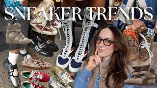 THE TOP SNEAKER & TRAINER TRENDS 2026 -What sneakers to wear for SPRING/Easy wearable trainer trends