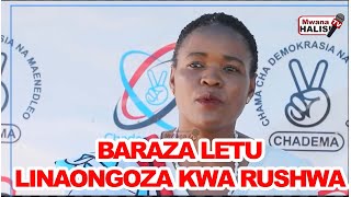 UCHAGUZI CHADEMA: PAMELA AJITOSA KUGOMBEA UKATIBU MKUU CHADEMA TAIFA / BAWACHA/LINAONGOZA KWA RUSHWA