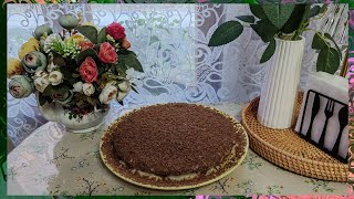 С Новым годом 🎄❄️. Очень вкусный Банановый пирог🥧