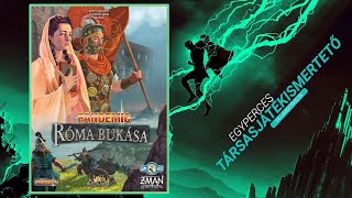 #292. Pandemic: Róma bukása | Egyperces társasjátékismertető